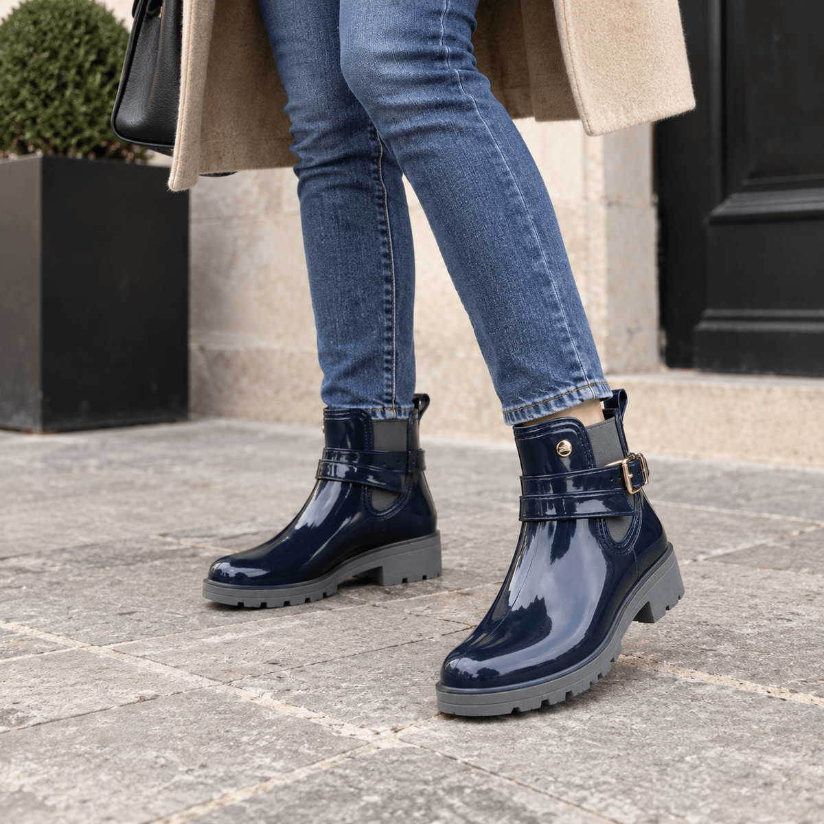 montelore-souliers Bottines Rouges Imperméables