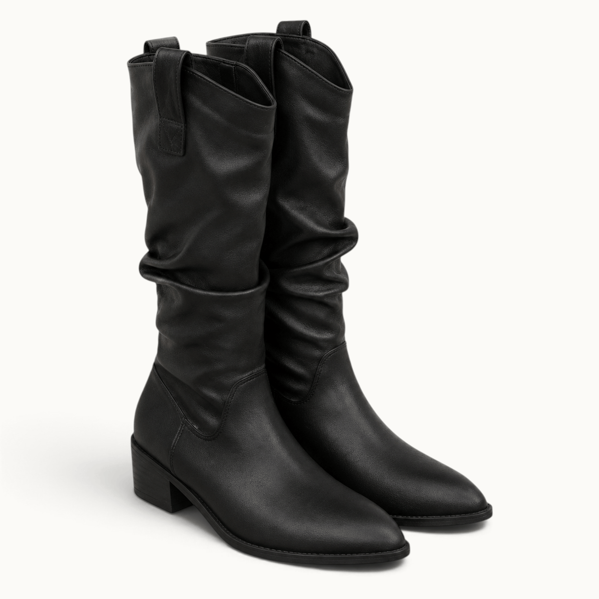 montelore-souliers Bottines Santiags À Bout Pointu
