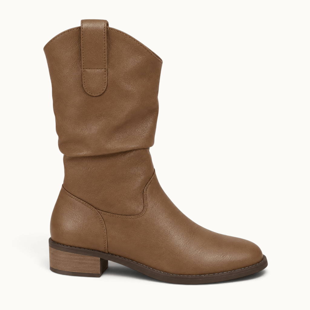 montelore-souliers Bottines Santiags À Bout Pointu