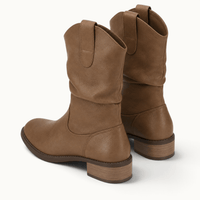 montelore-souliers Bottines Santiags À Bout Pointu