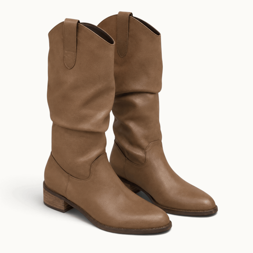 montelore-souliers Bottines Santiags À Bout Pointu
