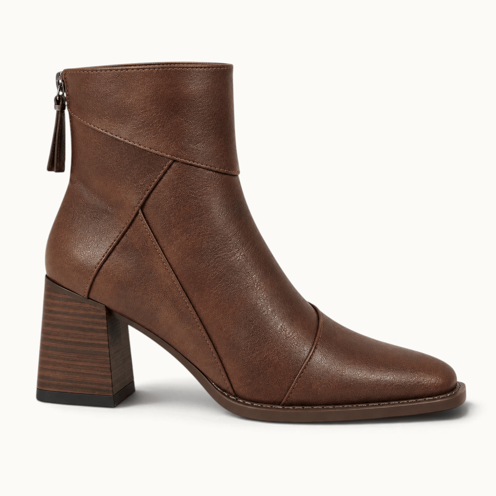 montelore-souliers Bottines Talon Carré Bout