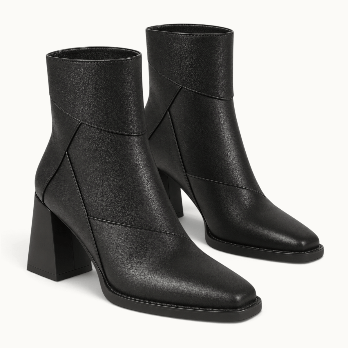 montelore-souliers Bottines Talon Carré Bout