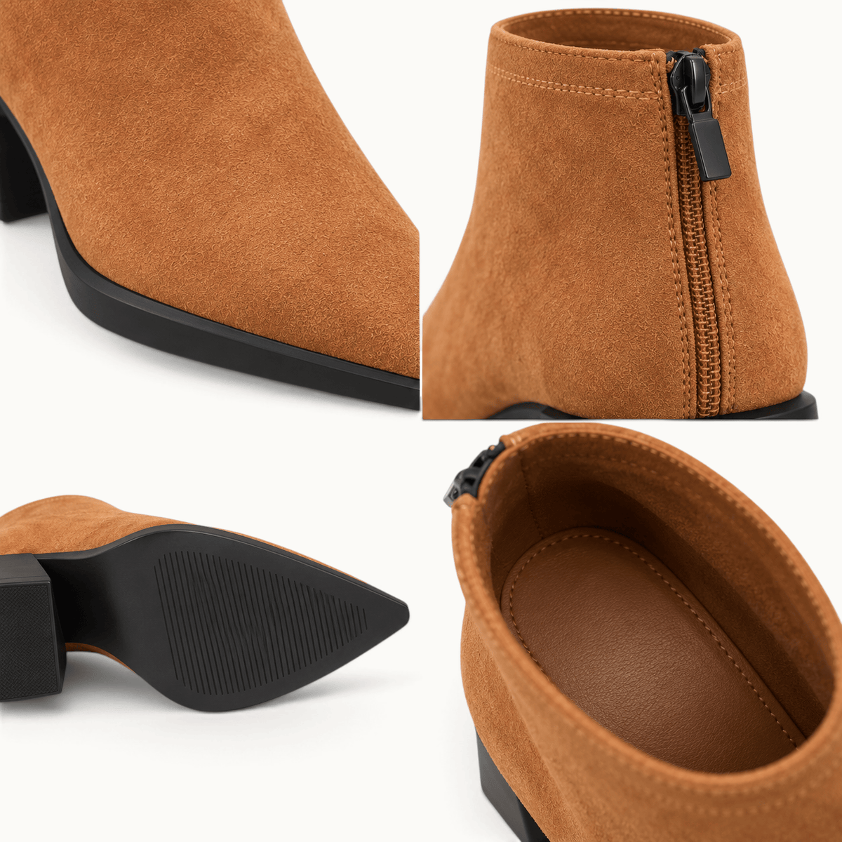montelore-souliers Bottines Talon Imprimé Léopard Bout Pointu