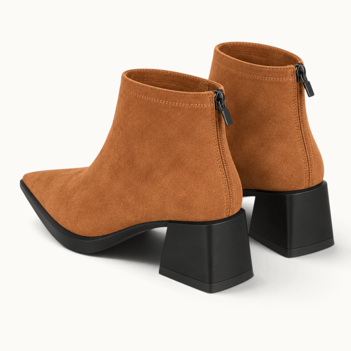 montelore-souliers Bottines Talon Imprimé Léopard Bout Pointu
