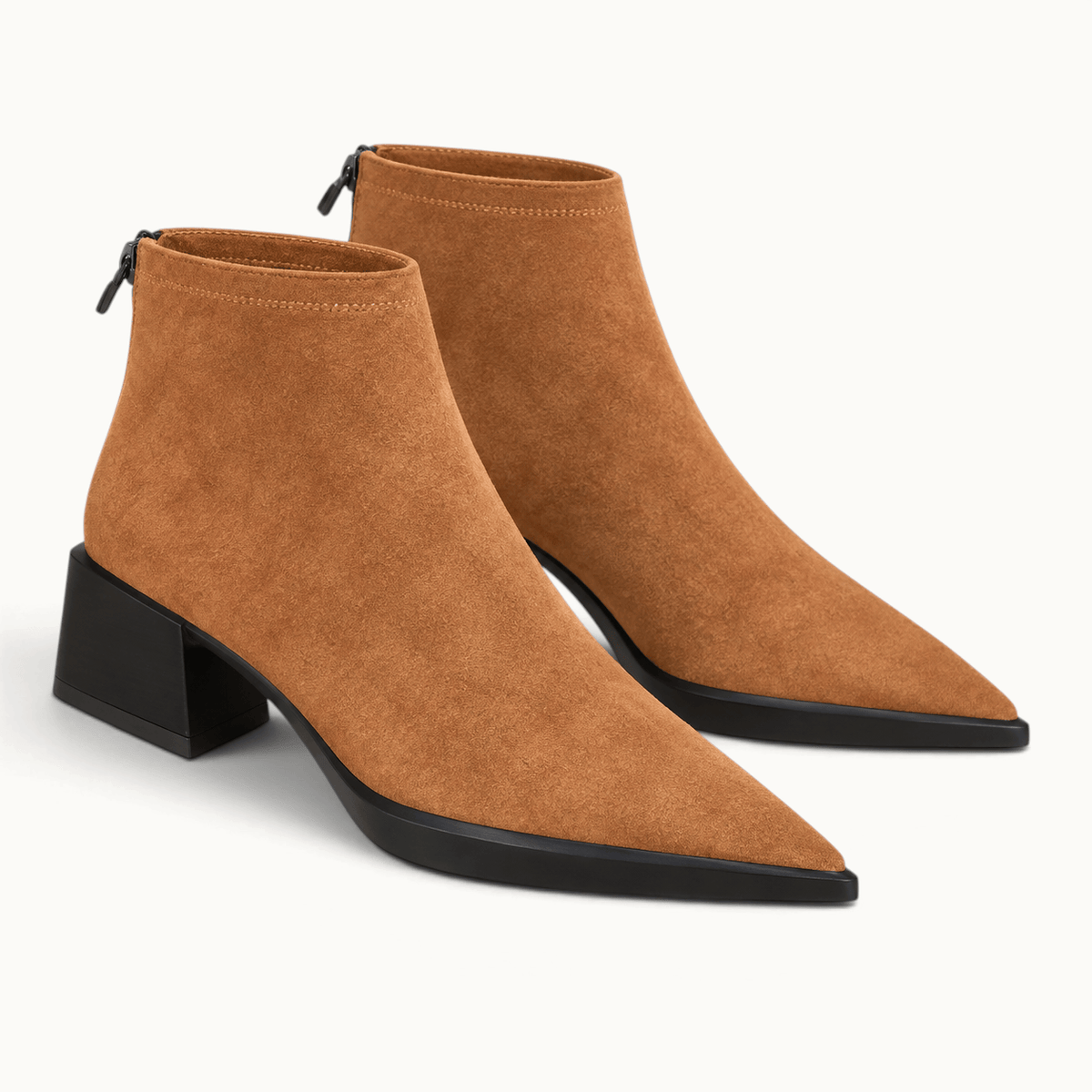 montelore-souliers Bottines Talon Imprimé Léopard Bout Pointu