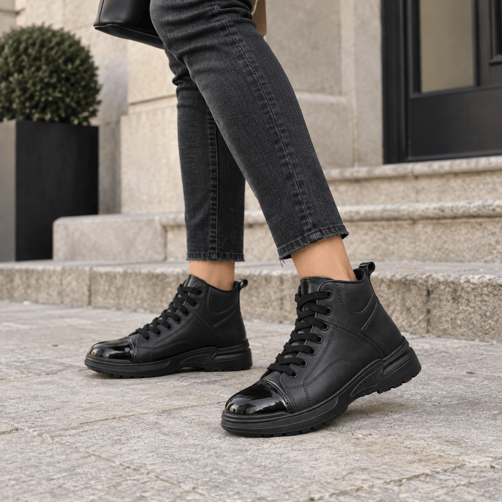 montelore-souliers Bottines Toutes Saisons Imperméable À Lacets