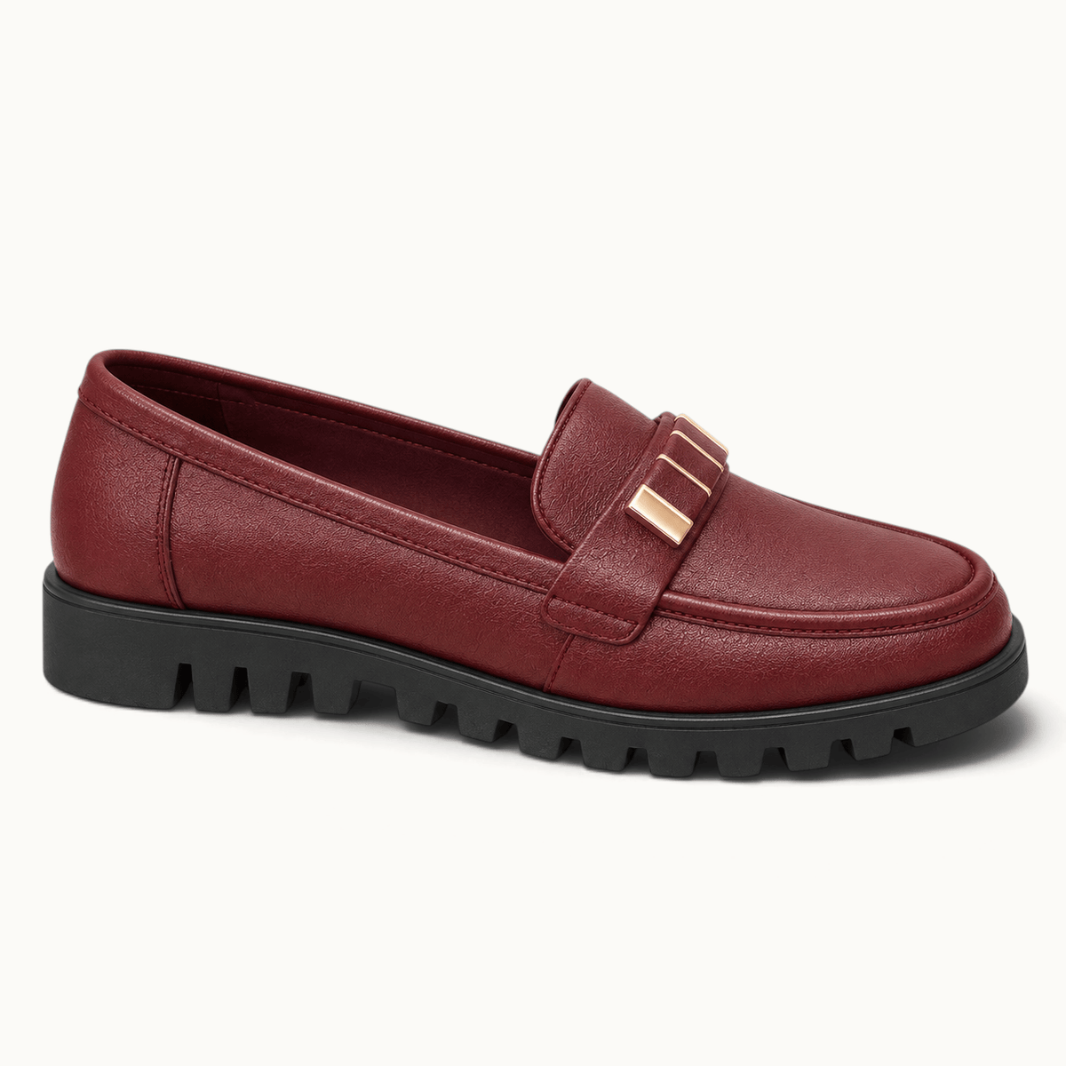montelore-souliers Chaussures Mocassins Bordeaux