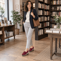 montelore-souliers Mocassins À Plateforme En Suédine