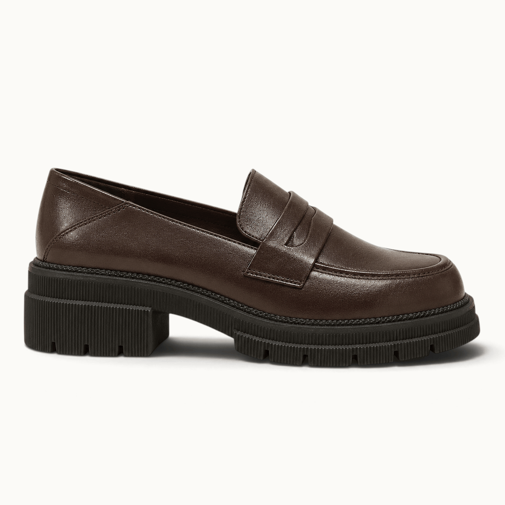 montelore-souliers Mocassins À Semelle Épaisse À Talon