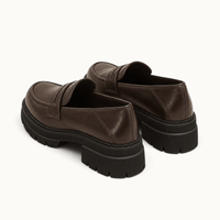montelore-souliers Mocassins À Semelle Épaisse À Talon
