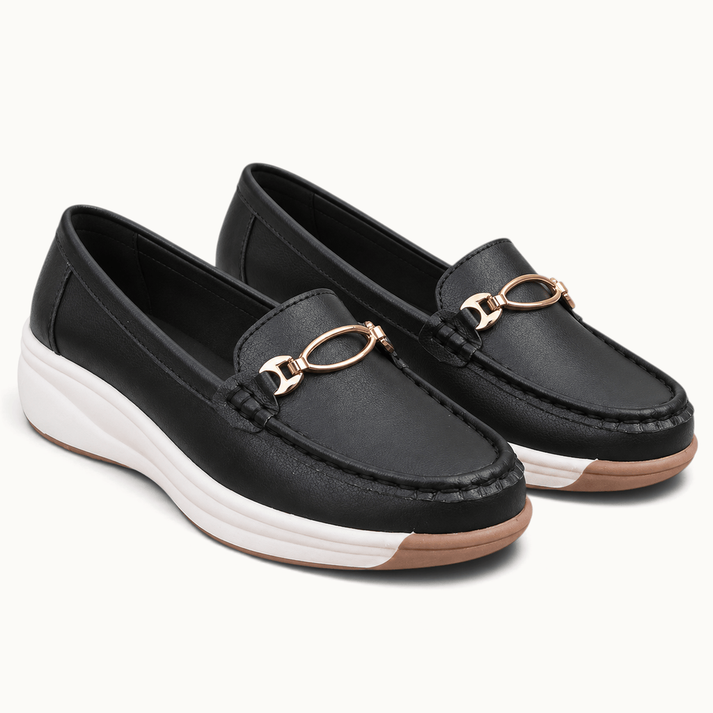 montelore-souliers Mocassins Automne En Cuir
