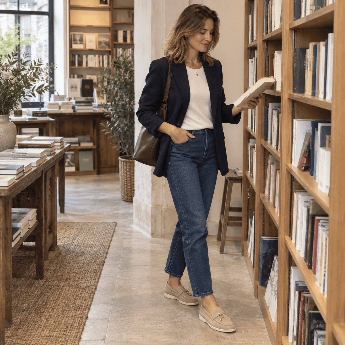montelore-souliers Mocassins Beige Homme En Suédine