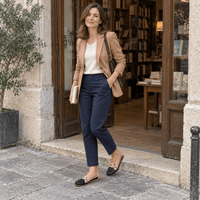 montelore-souliers Mocassins Bicolores Souples