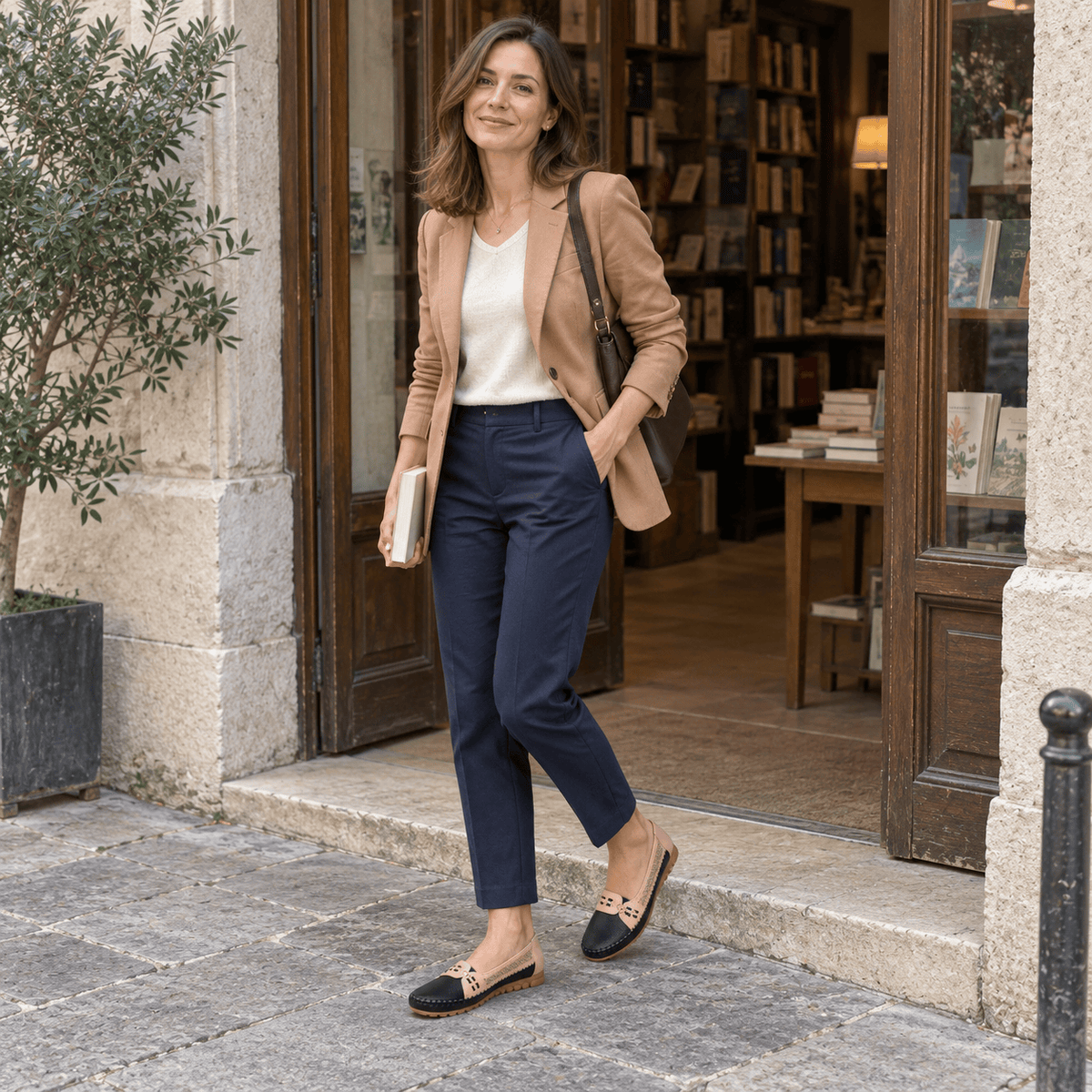 montelore-souliers Mocassins Bicolores Souples