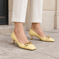 montelore-souliers Mocassins Bout Carré Talon Bas