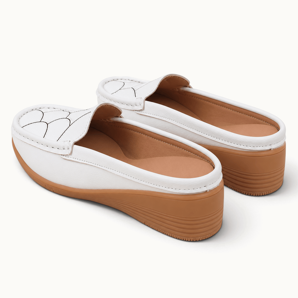 montelore-souliers Mocassins Compensées Style