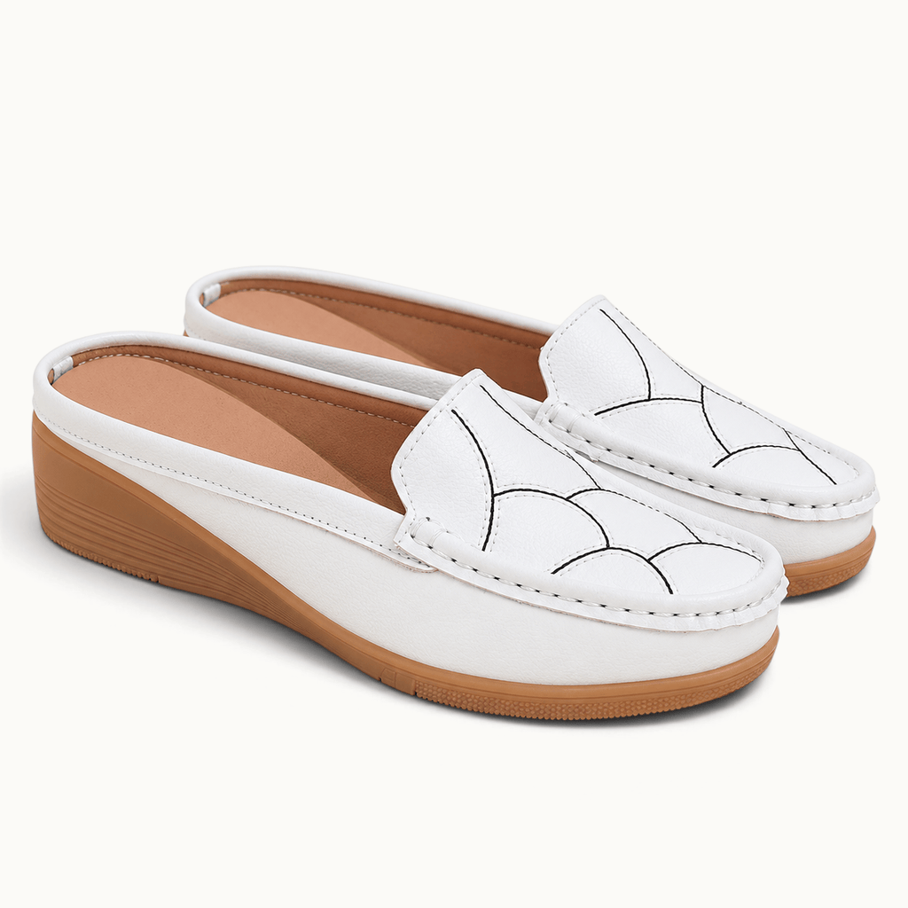 montelore-souliers Mocassins Compensées Style