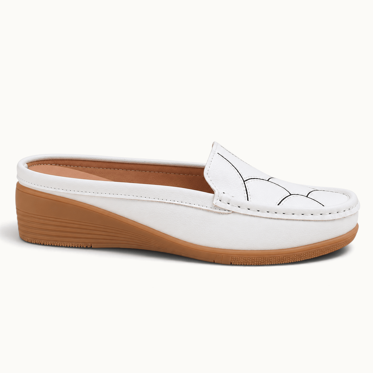 montelore-souliers Mocassins Compensées Style