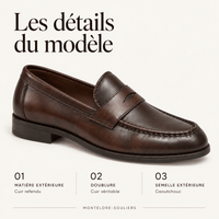 montelore-souliers Mocassins Cuir