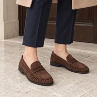 montelore-souliers Mocassins Cuir Daim