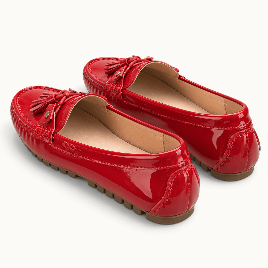 montelore-souliers Mocassins Cuir De Vachette Verni
