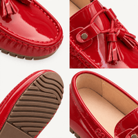 montelore-souliers Mocassins Cuir De Vachette Verni