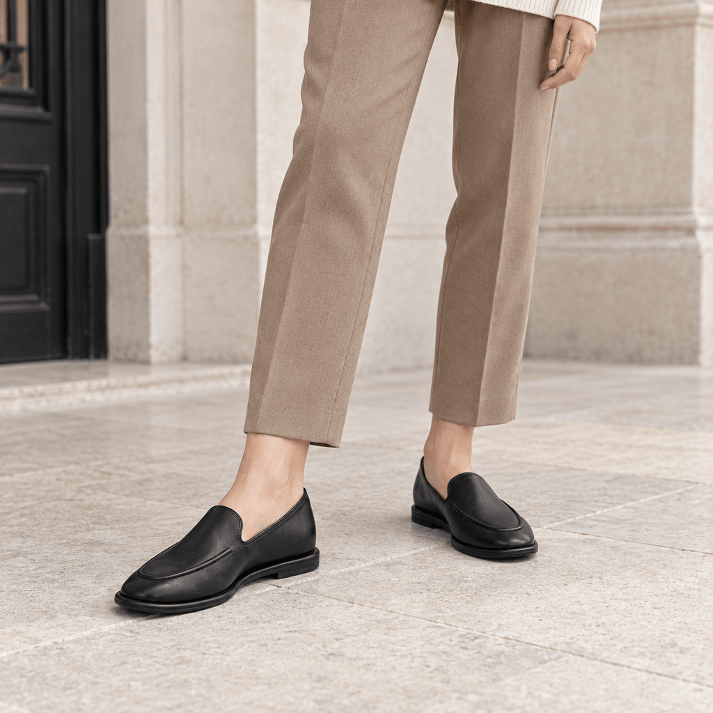 montelore-souliers Mocassins Cuir Femme Plats