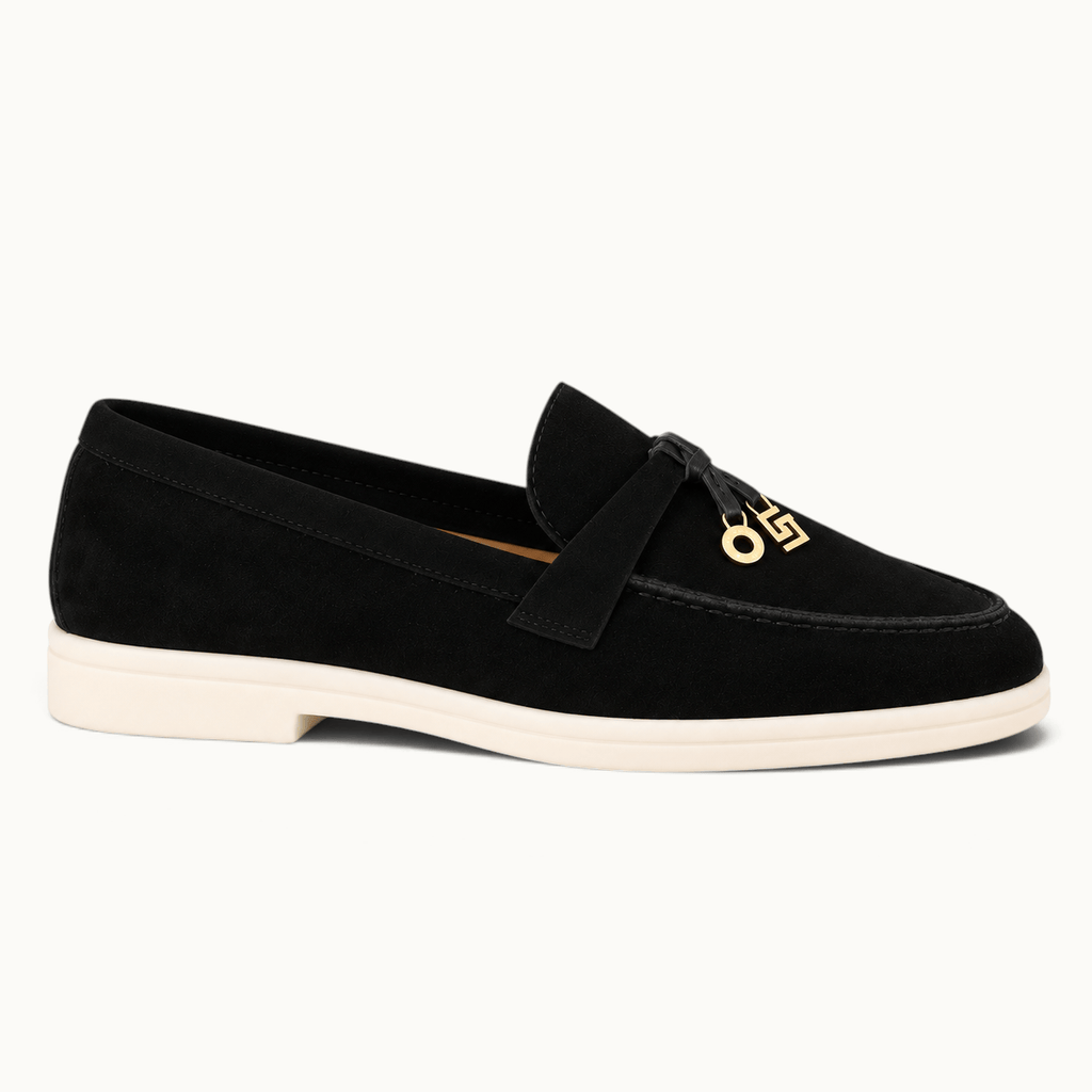 montelore-souliers Mocassins Cuir Noir