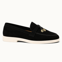 montelore-souliers Mocassins Cuir Noir