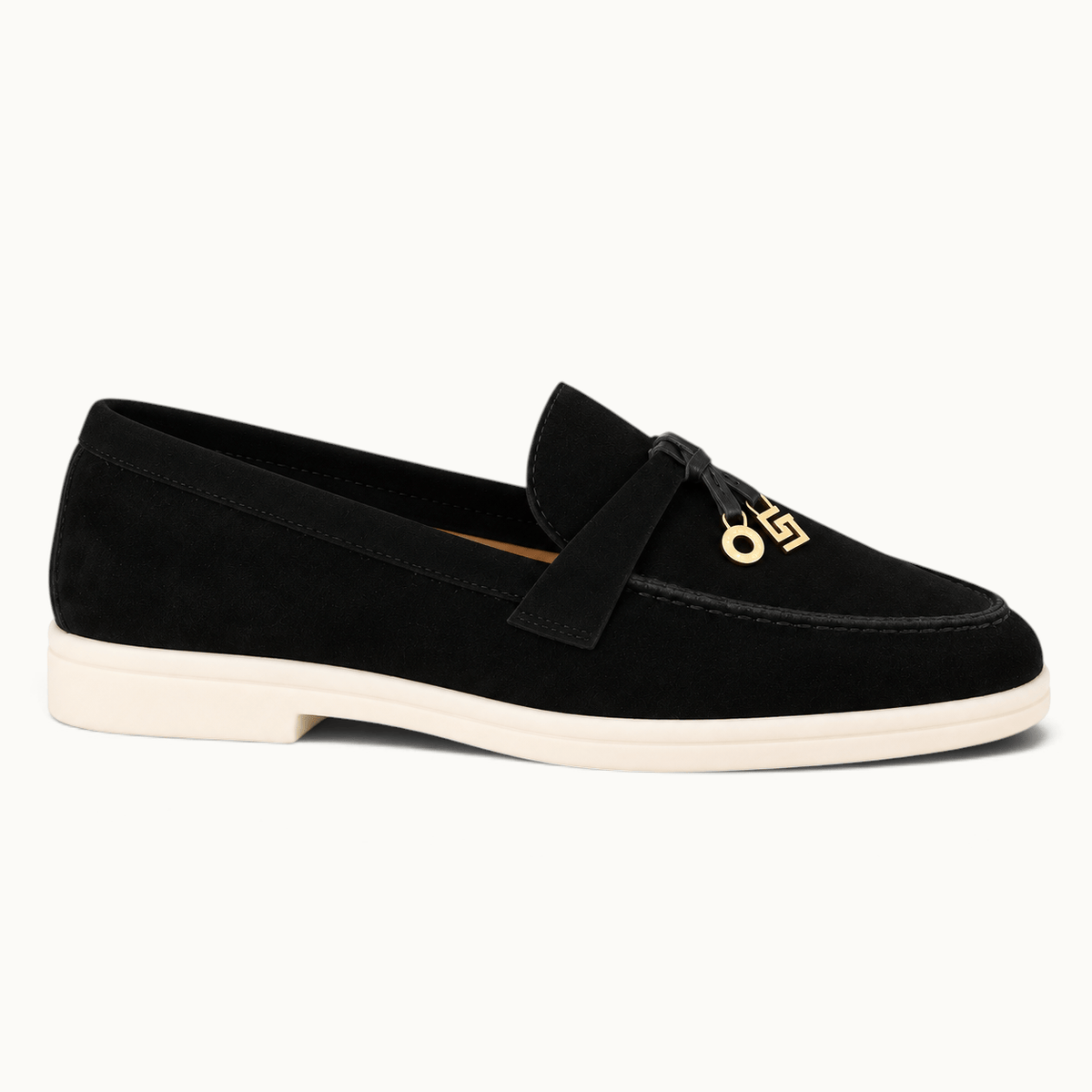 montelore-souliers Mocassins Cuir Noir