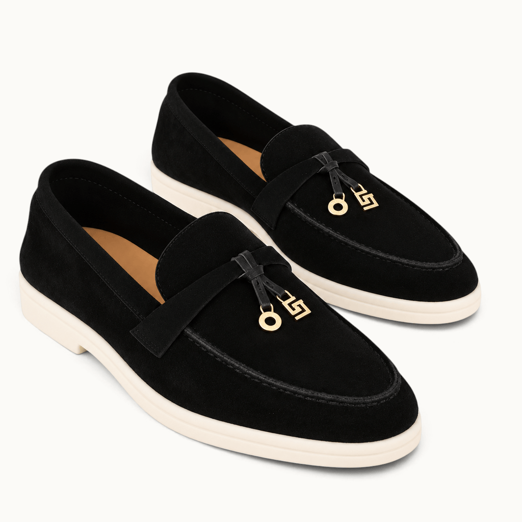 montelore-souliers Mocassins Cuir Noir