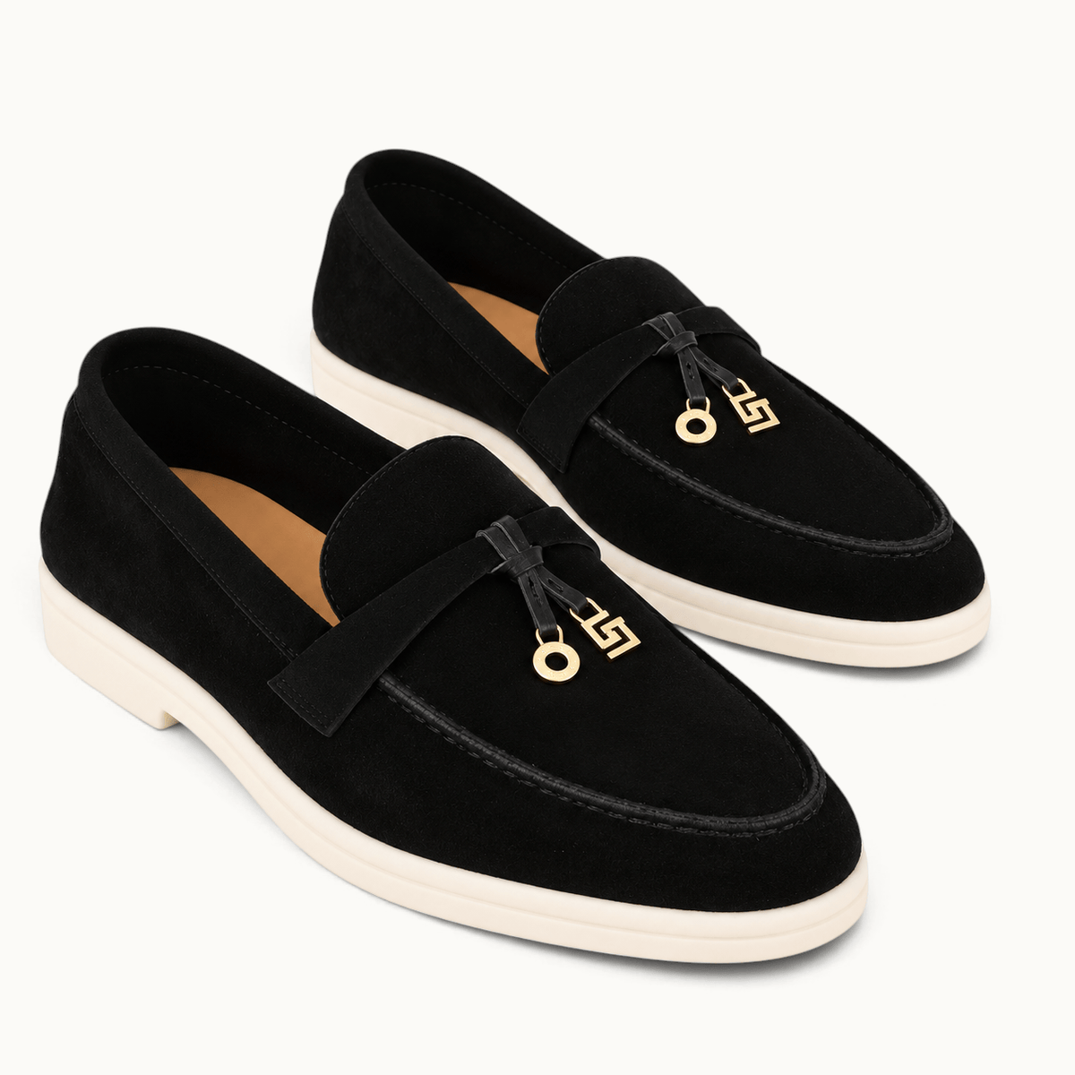 montelore-souliers Mocassins Cuir Noir