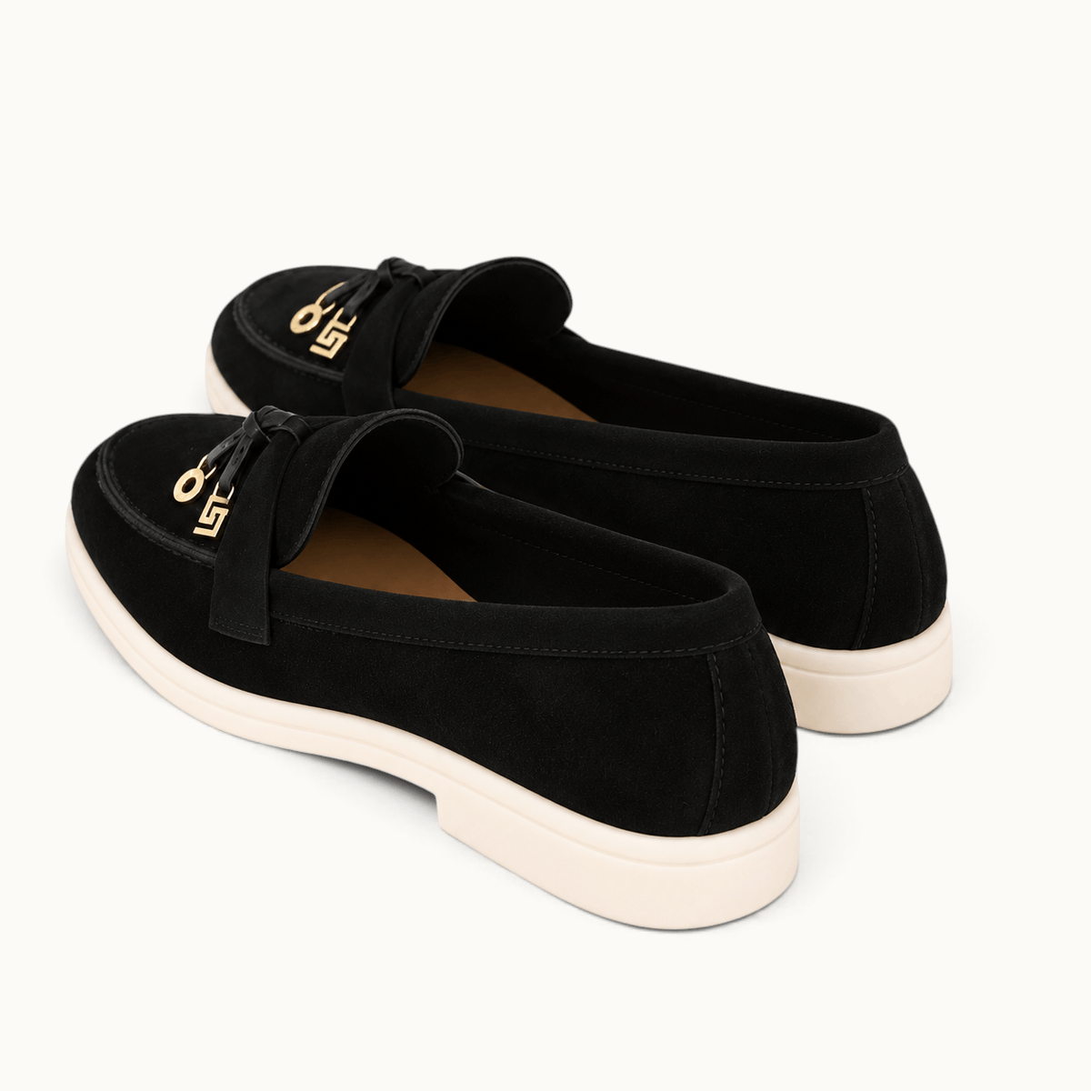 montelore-souliers Mocassins Cuir Noir