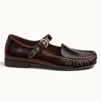 montelore-souliers Mocassins Cuir Noir à bride