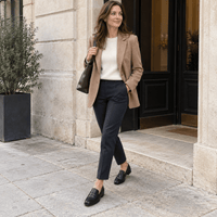 montelore-souliers Mocassins Cuir Souple Femme Plats