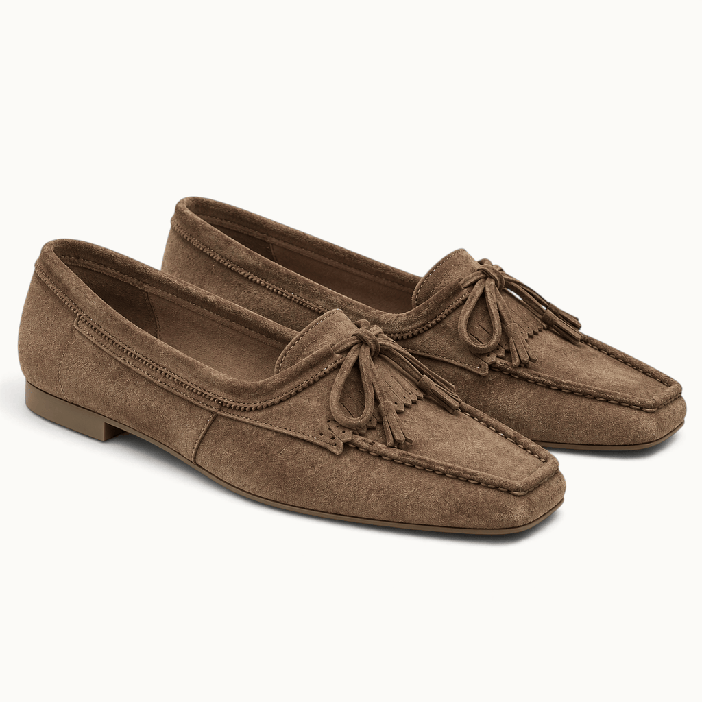 montelore-souliers Mocassins Cuir Souple Suédé