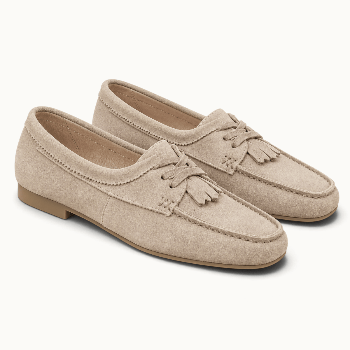 montelore-souliers Mocassins Cuir Souple Suédé