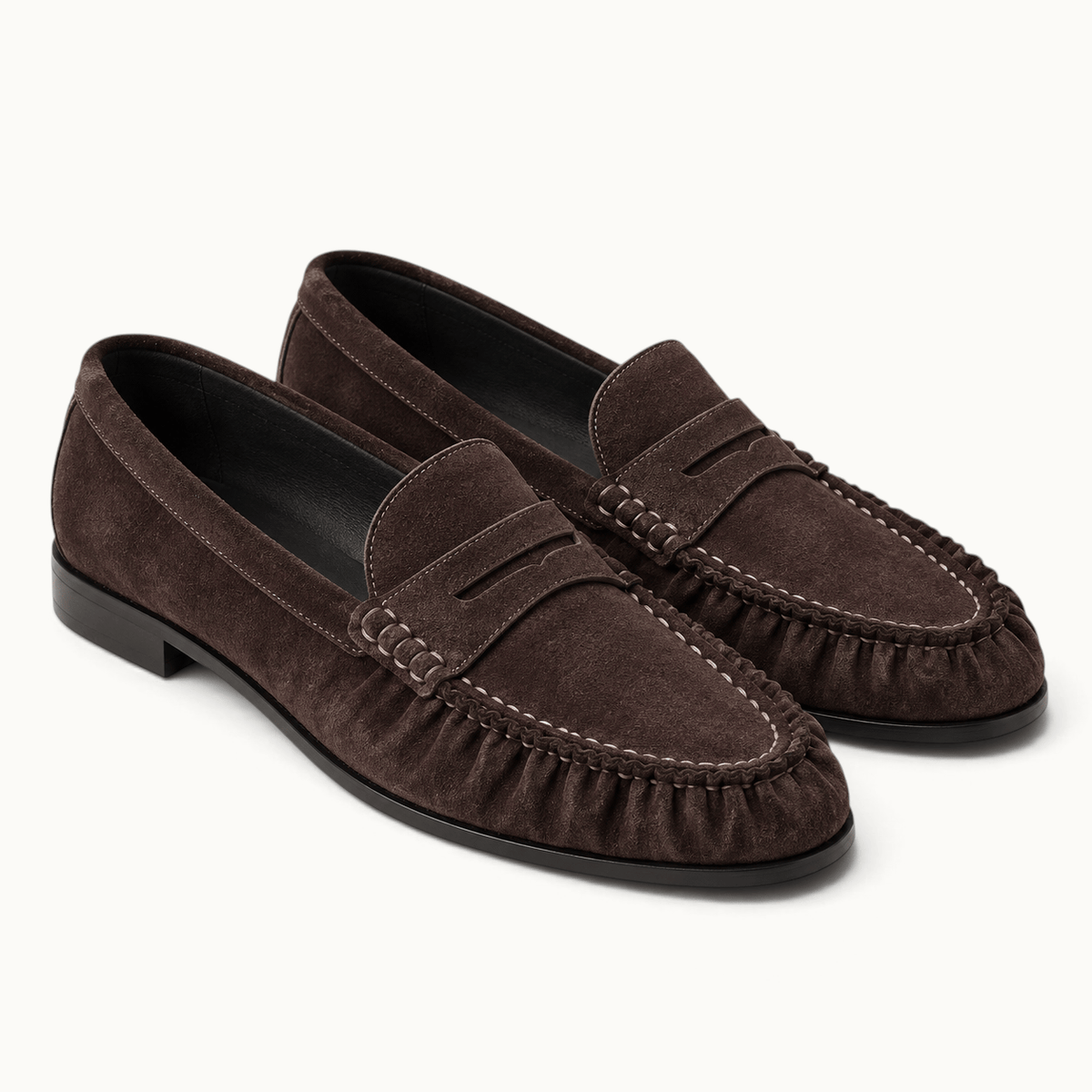 montelore-souliers Mocassins Daim