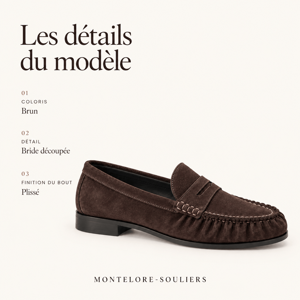 montelore-souliers Mocassins Daim