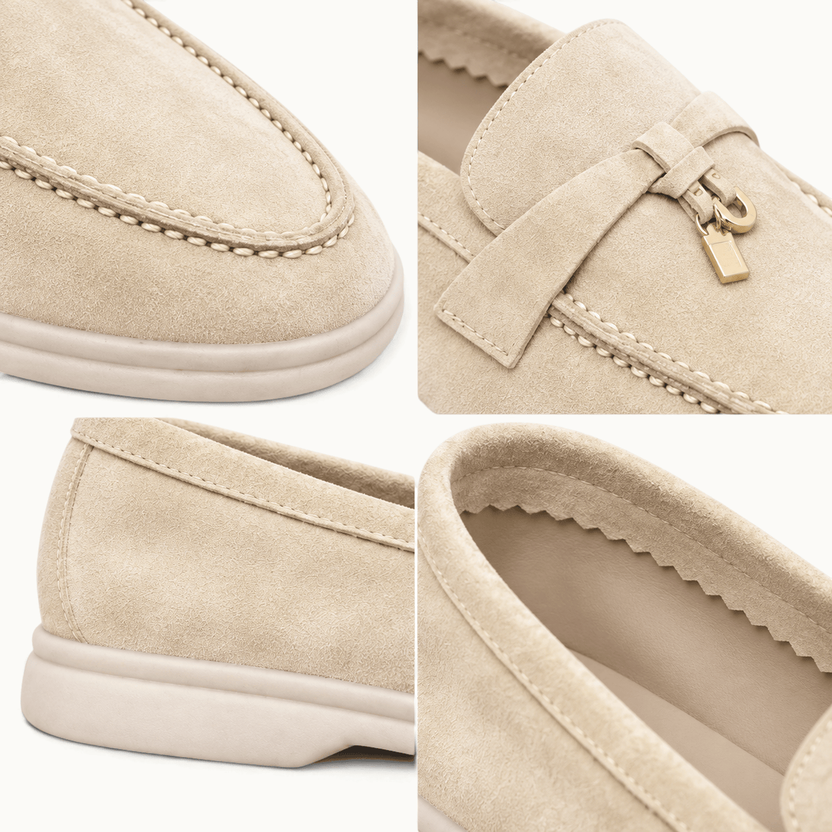 montelore-souliers Mocassins Daim