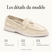 montelore-souliers Mocassins Daim
