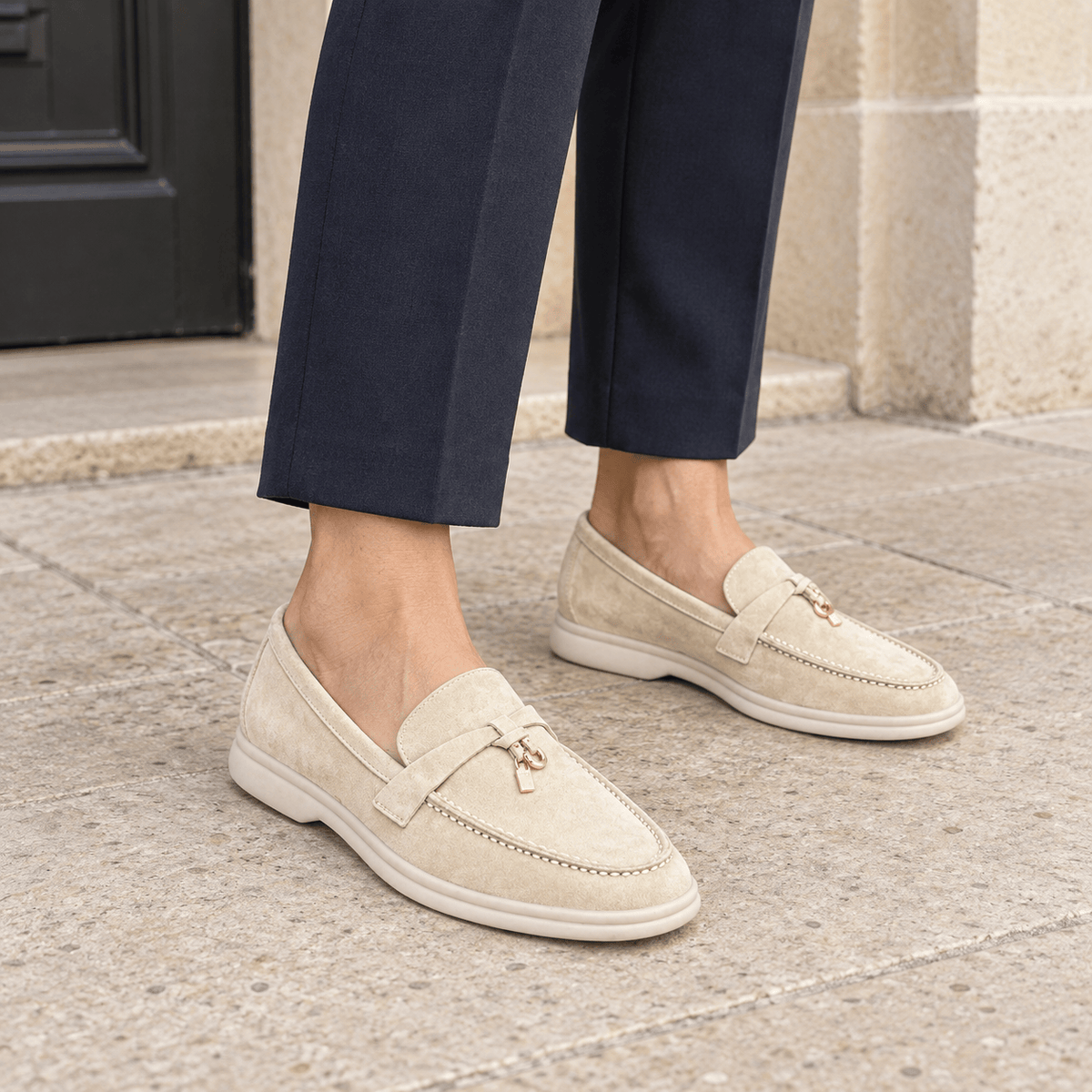 montelore-souliers Mocassins Daim