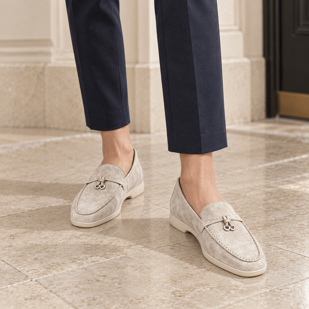 montelore-souliers Mocassins Daim Beige