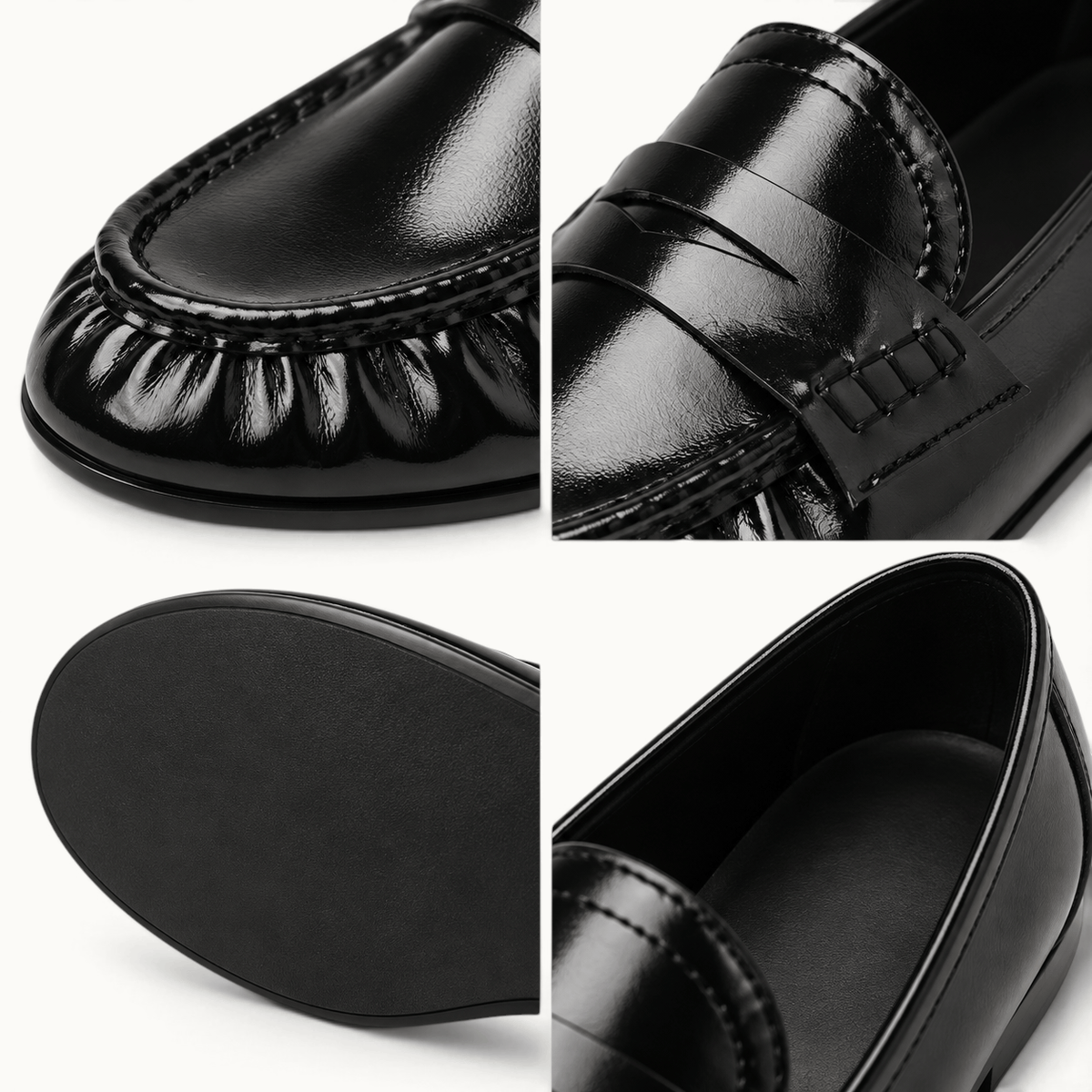 montelore-souliers Mocassins En Cuir