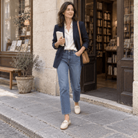 montelore-souliers Mocassins En Cuir Beige