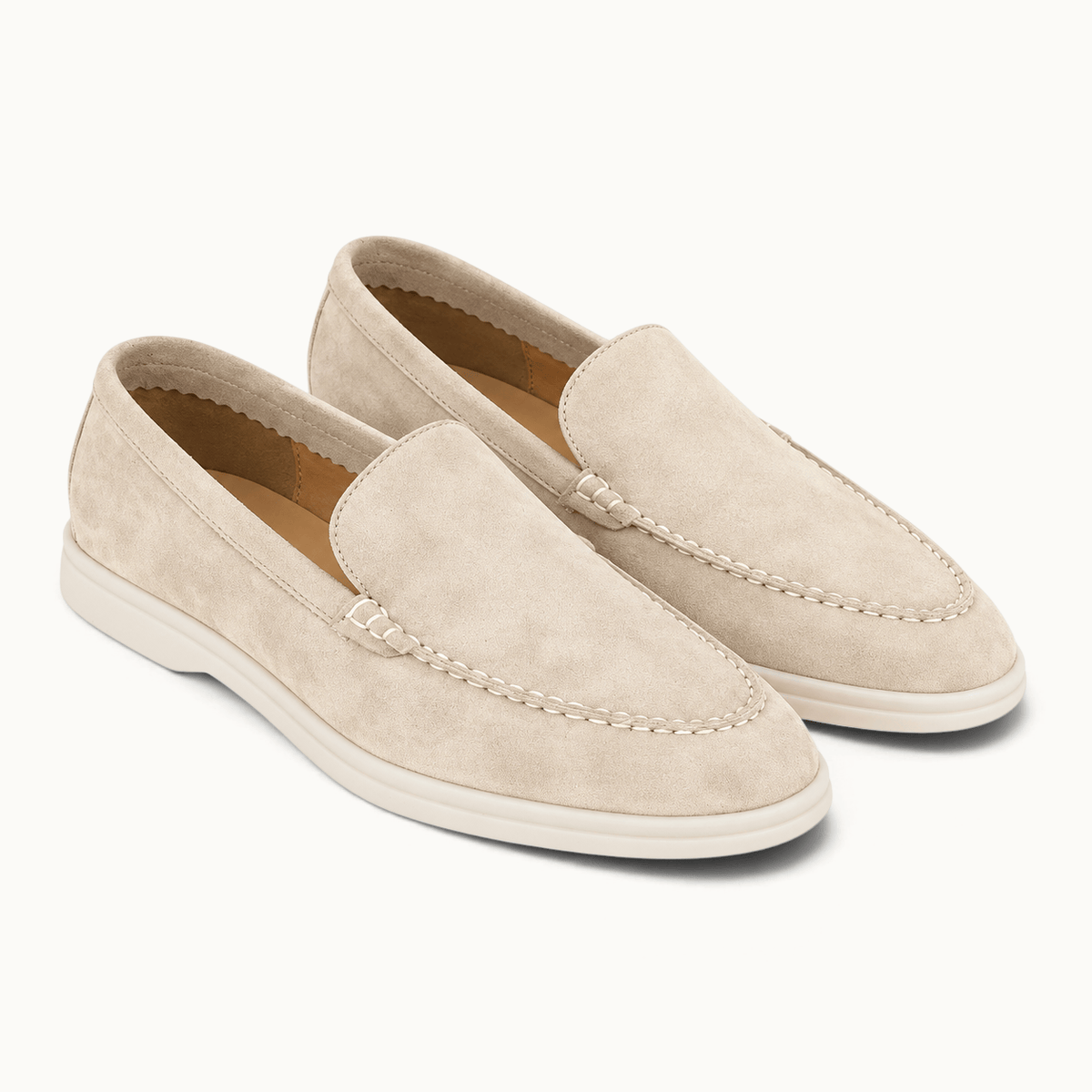 montelore-souliers Mocassins En Cuir Rose