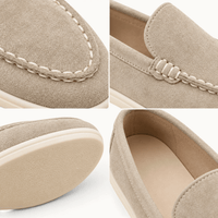 montelore-souliers Mocassins En Cuir Rouge