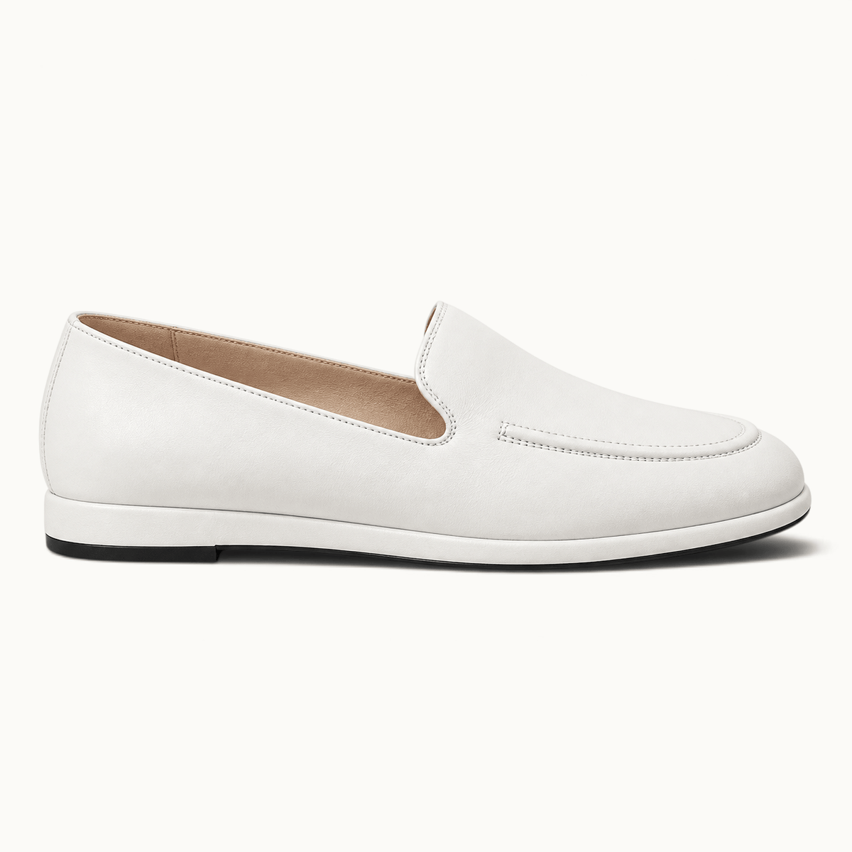 montelore-souliers Mocassins En Cuir Sans Lacets
