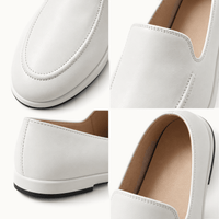 montelore-souliers Mocassins En Cuir Sans Lacets